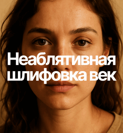 Неаблятивная шлифовка век