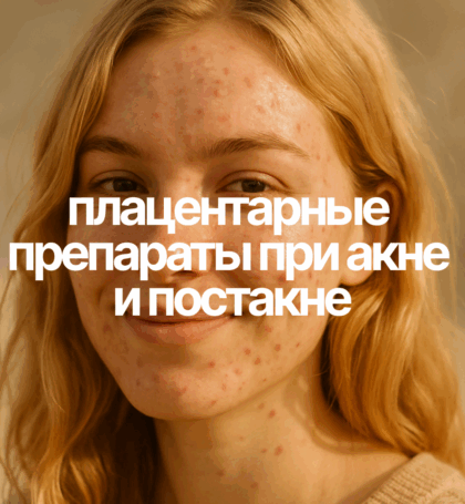 Плацентарные препараты при акне и постакне